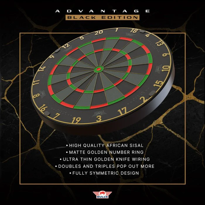 Advantage Dartboard Black Edition | Bulls NL - Image 8