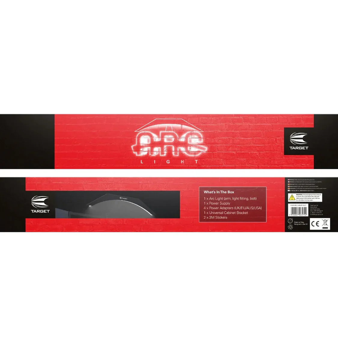 Arc Dartboard Cabinet Light | Target - Image 5