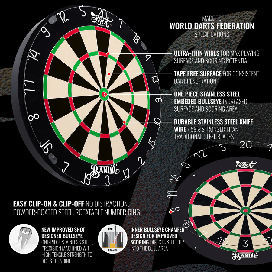 Bandit Dartboard | Shot - Image 7