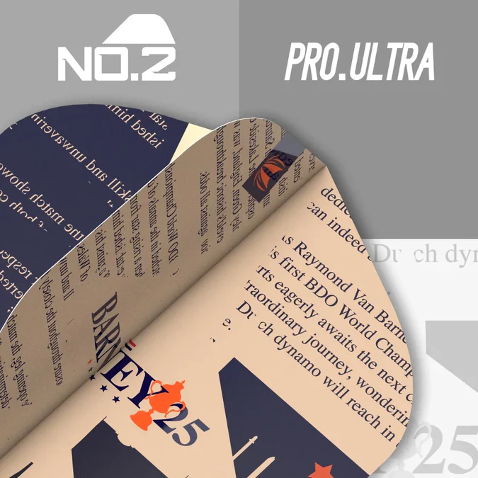 Barney 25 Pro Ultra No2 Dart Flights - 3 Sets | Target - Image 5