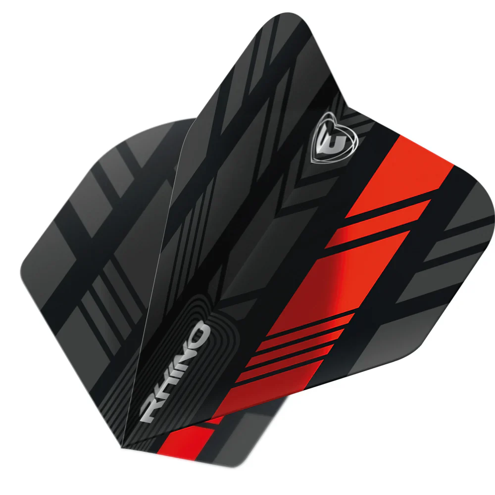 Black & Red Rhino Standard Flights | Winmau - Image 2