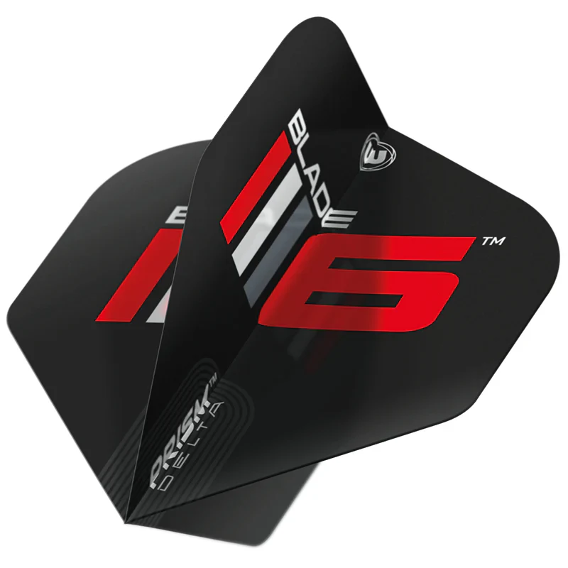 Blade 6 Black Prism Delta Standard Flights | Winmau - Image 2