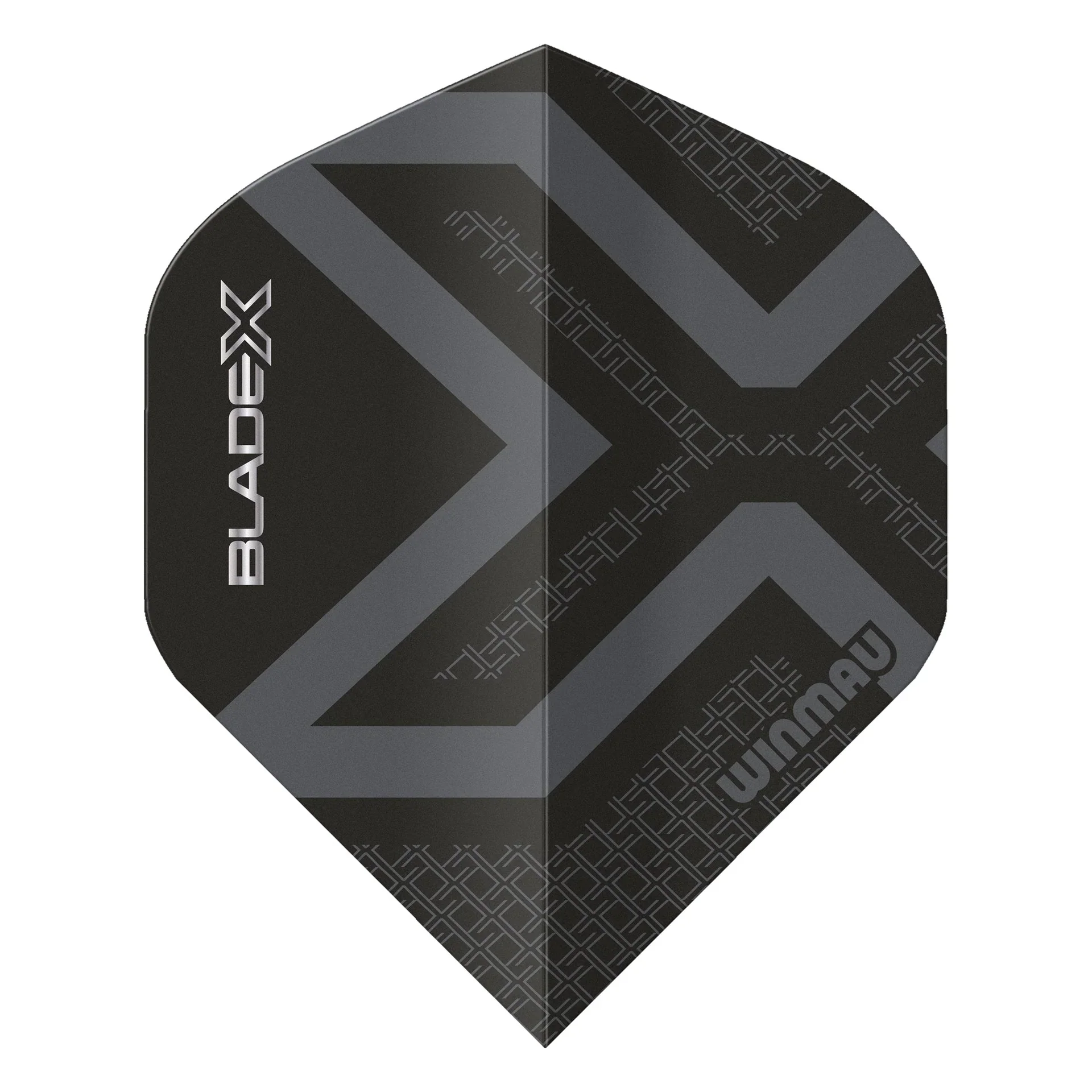 Blade X Prism Delta Metallic Black Standard Flights | Winmau - Image 2