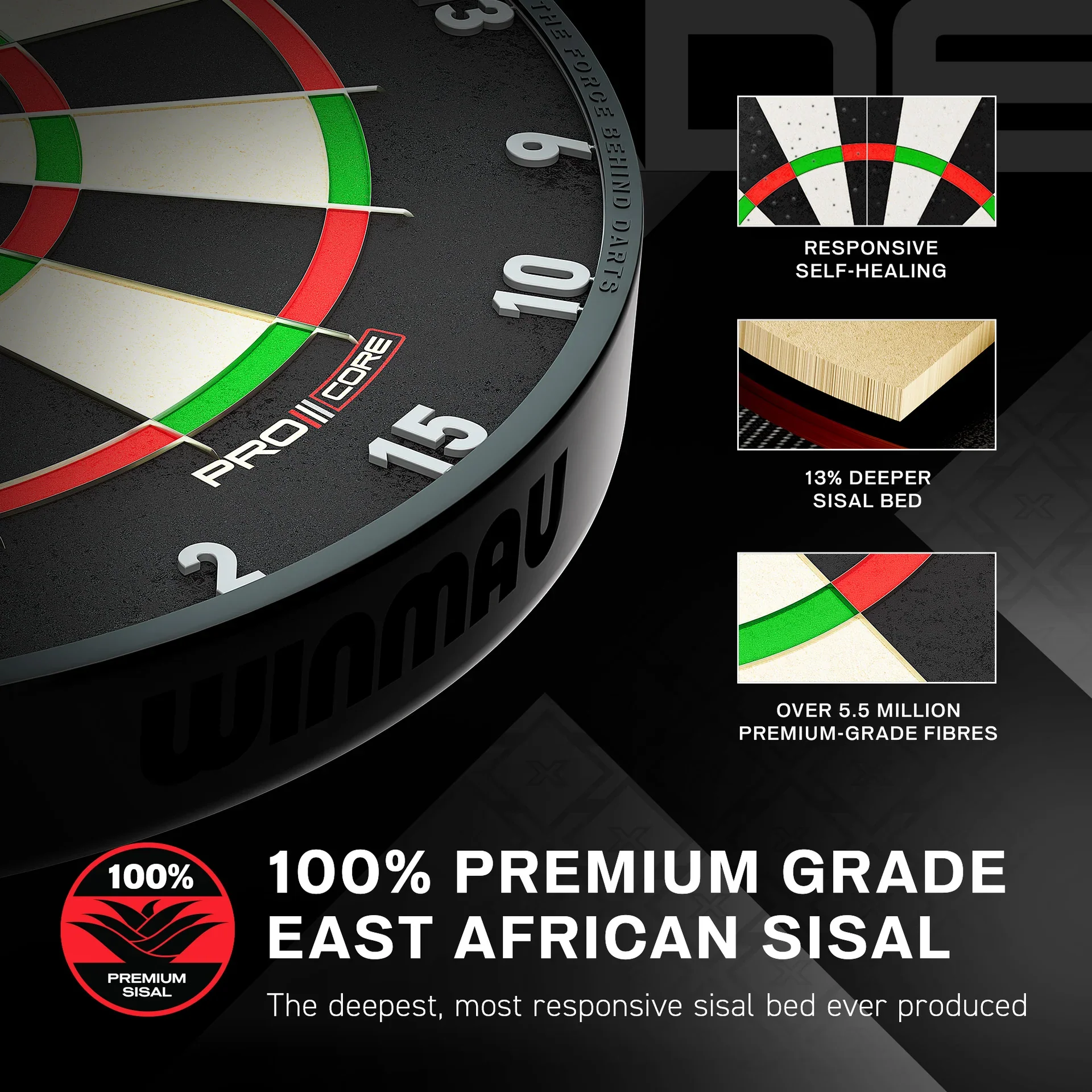 Blade X ProCore - Official Dartboard of the PDC | Winmau - Image 4