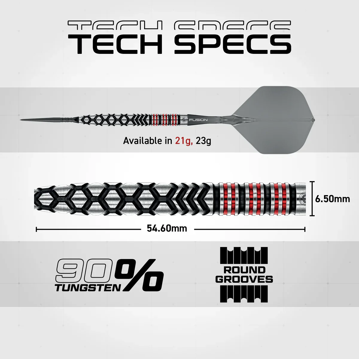 Fornax Switch Point Darts - Tapered | Winmau - Image 11