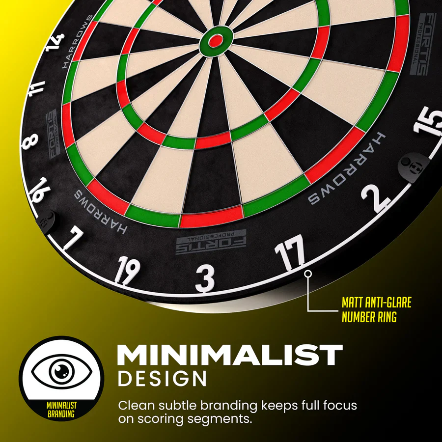 Fortis Dartboard | Harrows - Image 3