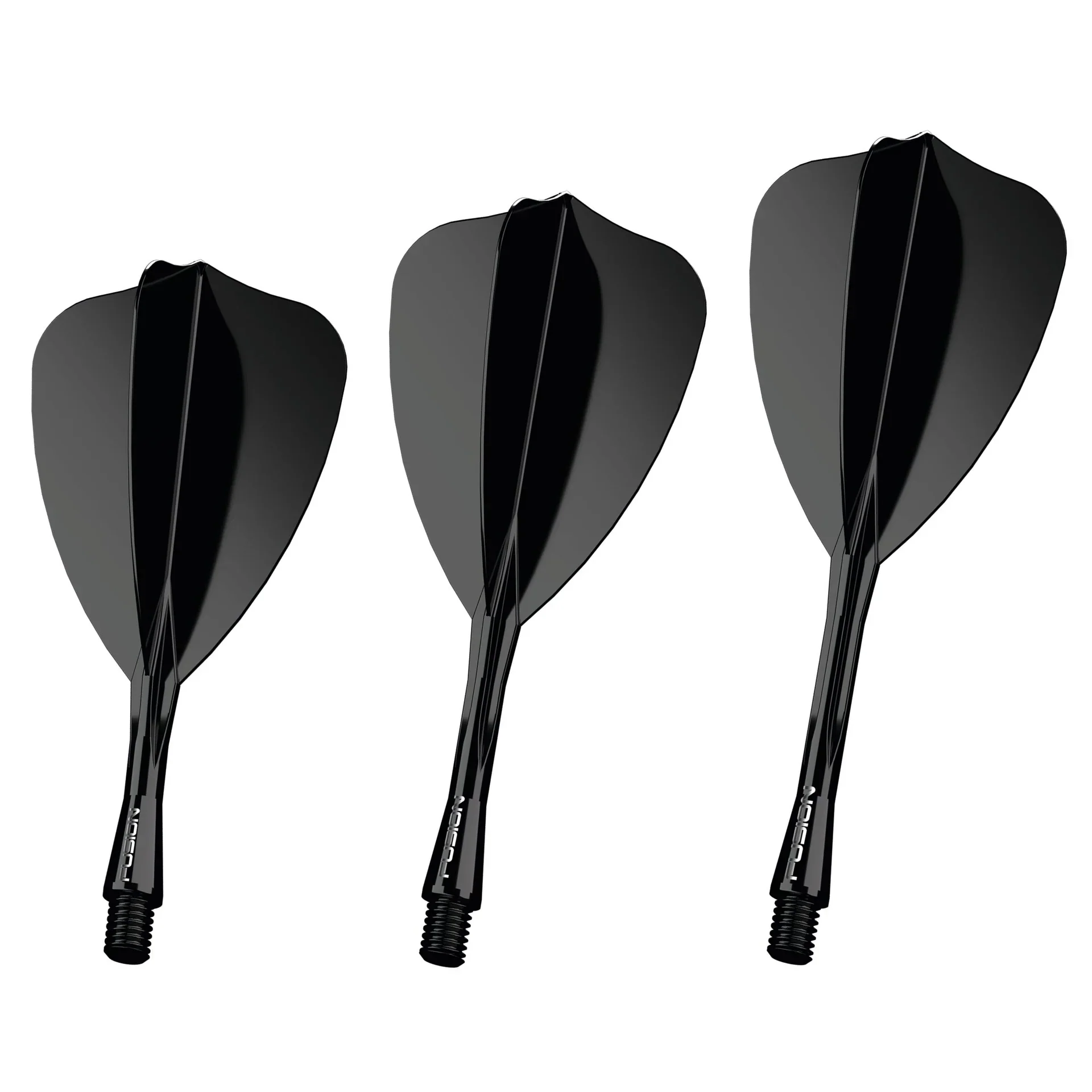Fusion Arrow Integrated Flight & Shaft - Black | Winmau - Image 2