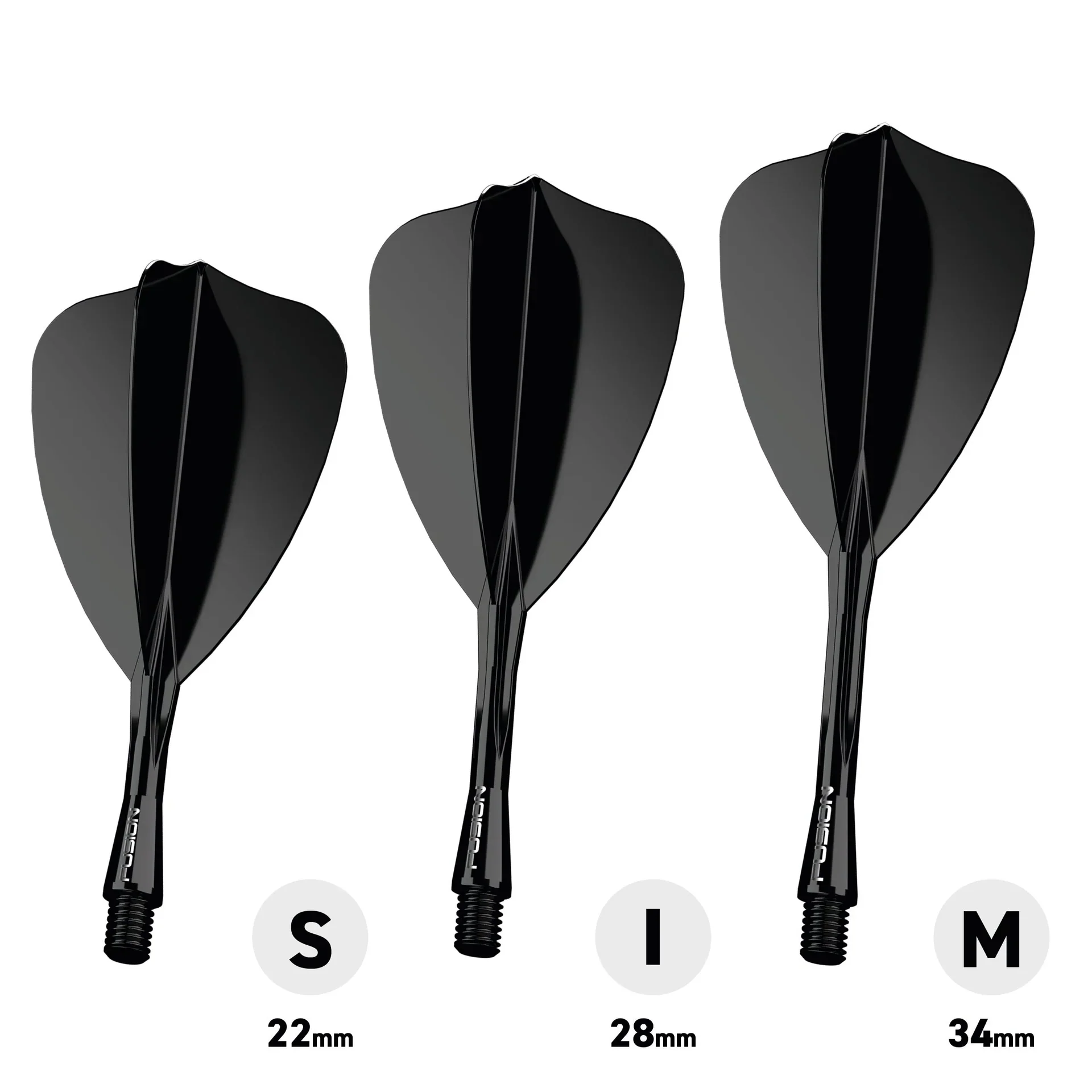 Fusion Arrow Integrated Flight & Shaft - Black | Winmau - Image 3