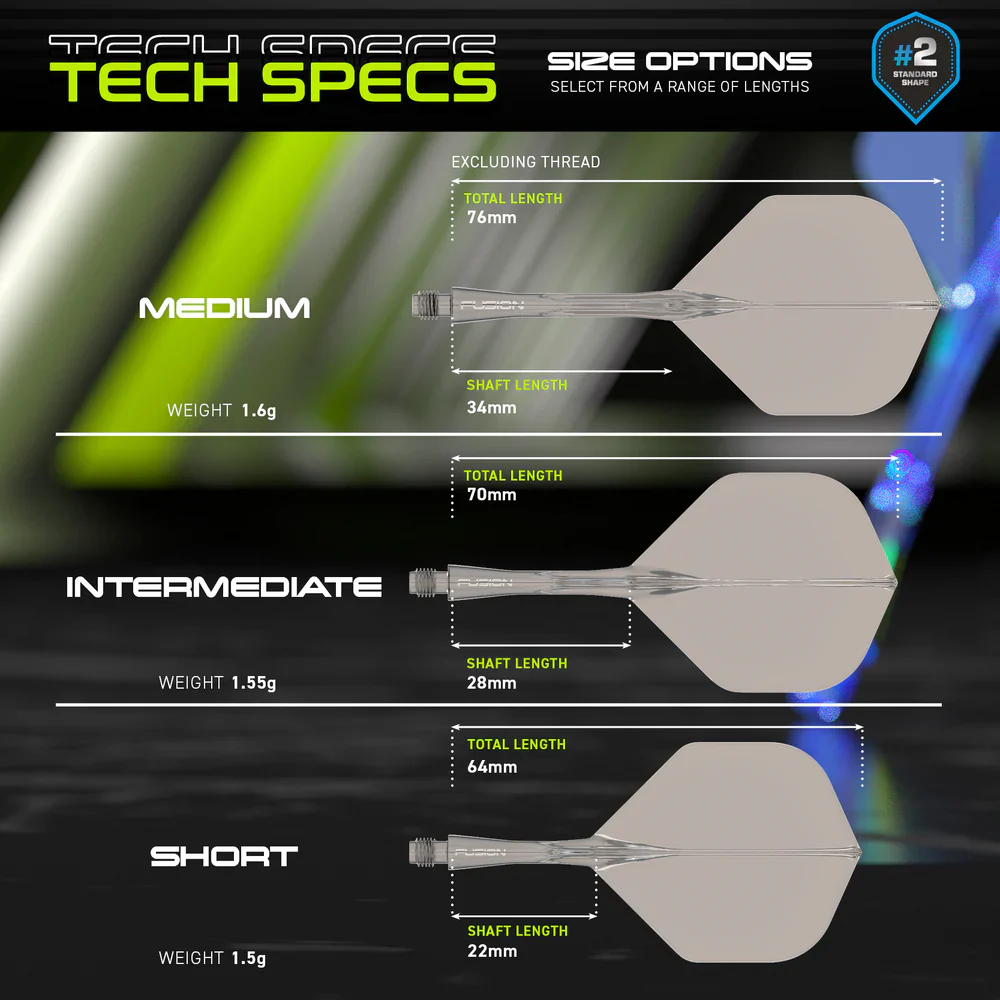 Fusion Integrated Flight & Shaft Grey | Winmau - Image 6