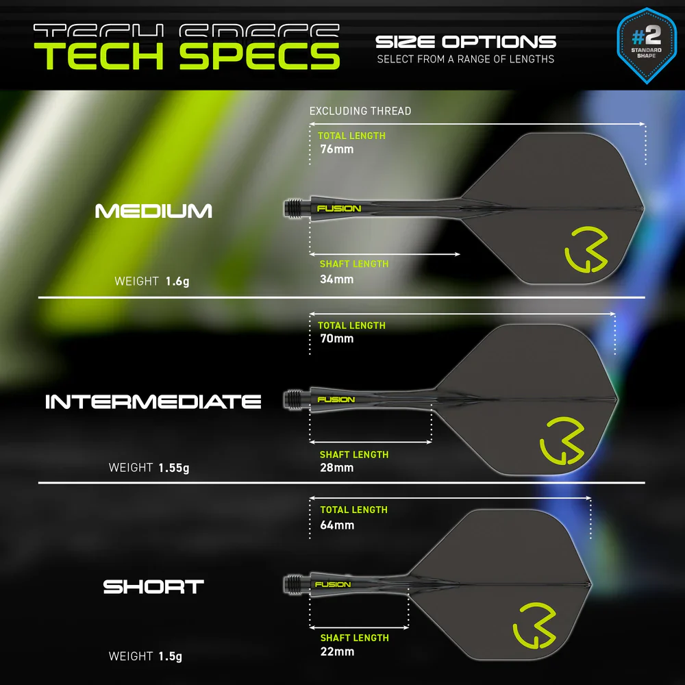 Fusion Integrated Flight & Shaft MVG | Winmau - Image 12