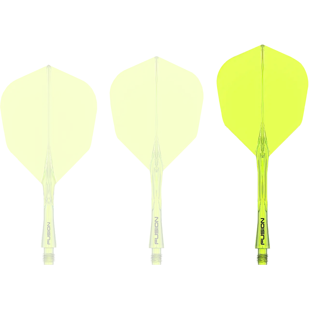 Fusion Integrated Flight & Shaft Yellow | Winmau - Image 5