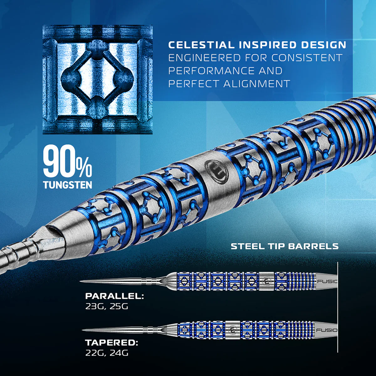 Lunaris Switch Point Darts - Tapered | Winmau - Image 5