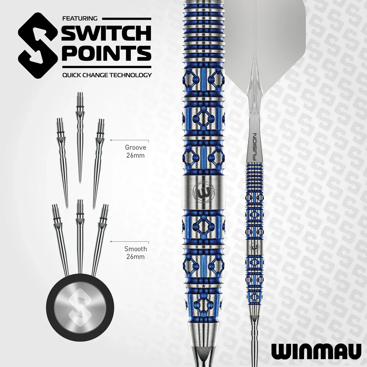 Lunaris Switch Point Darts - Tapered | Winmau - Image 8