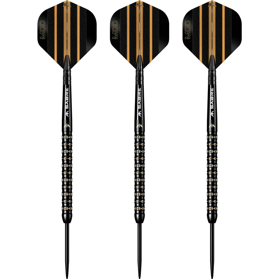 Mike De Decker Black & Gold Steel Tip Darts | Mission - Image 3
