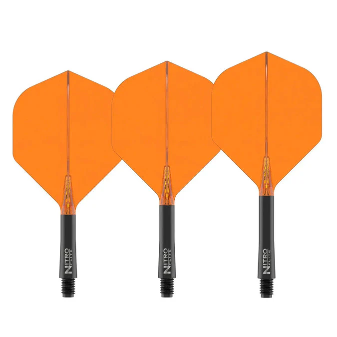 Nitro Flite Integrated Flight & Shaft Black & Orange | Red Dragon - Image 5