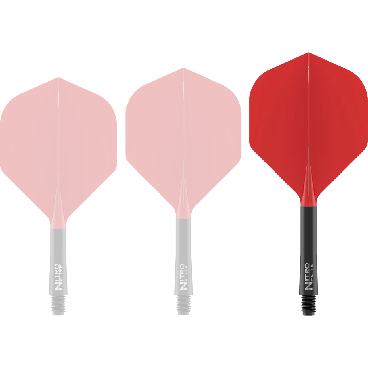 Nitro Flite Integrated Flight & Shaft Black & Red | Red Dragon - Image 4