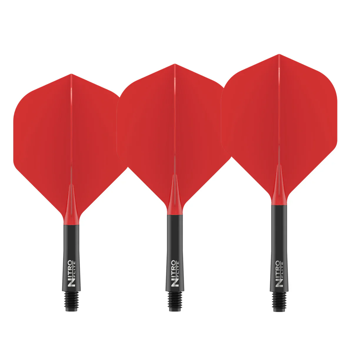 Nitro Flite Integrated Flight & Shaft Black & Red | Red Dragon - Image 5