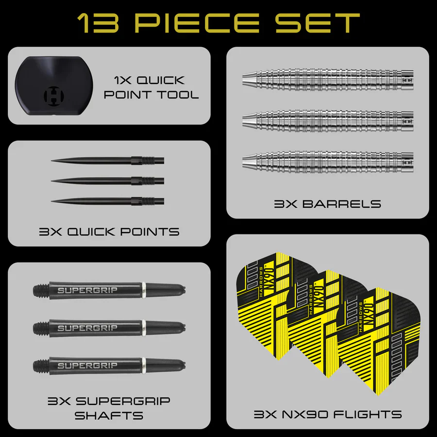 NX-90 Tapered QP | Harrows - Image 6