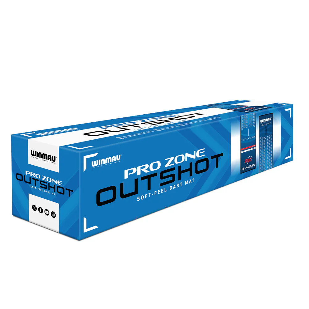 Outshot Soft Feel Dart Mat | Winmau - Image 5