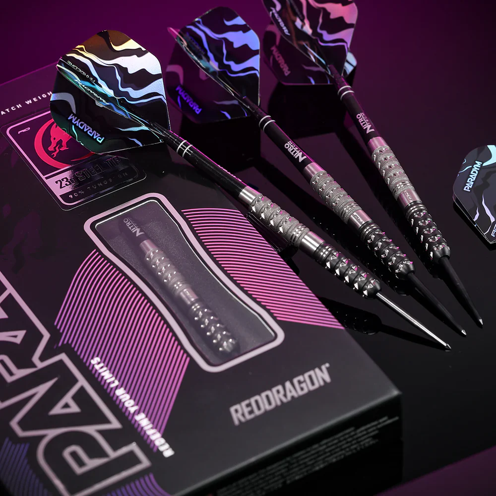 Paradym Parallel Steel Tip Darts | Red Dragon - Image 7