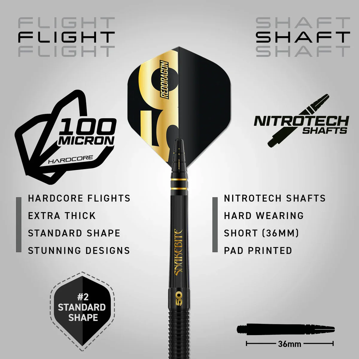 Peter Wright - 50 Year Edition | Red Dragon - Image 4