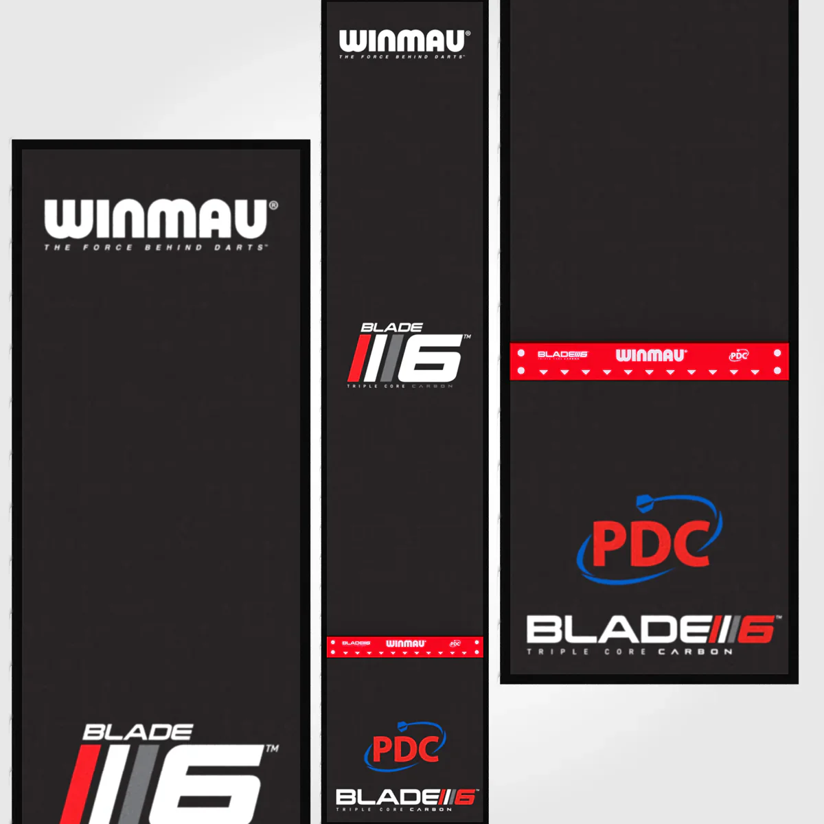Pro Zone Precision Blade 6 Soft Feel Dart Mat & Integrated Oche | Winmau - Image 3