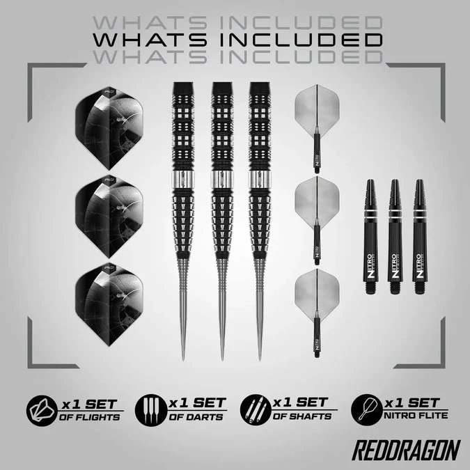 Recon Tapered Steel Tip Darts | Red Dragon - Image 6