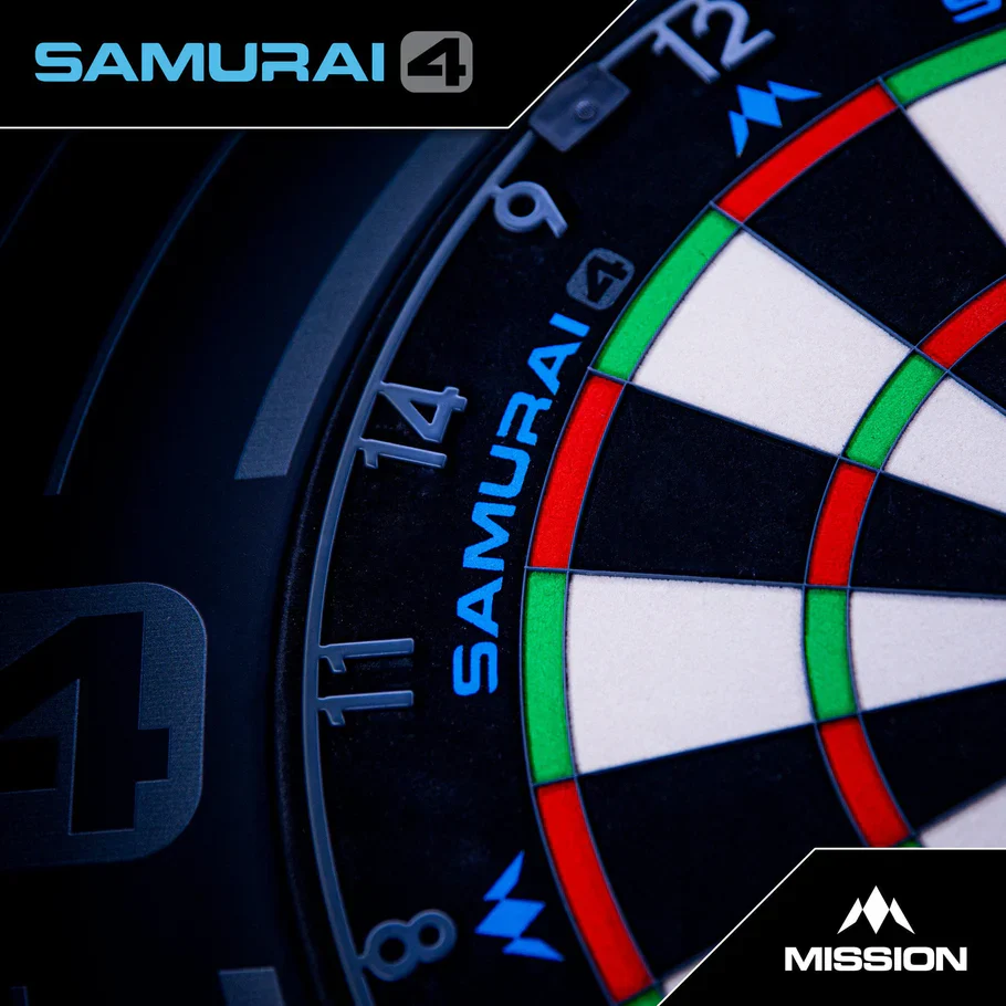 Samurai 4 Dartboard - Profession Graphite Grey Edition | Mission - Image 2