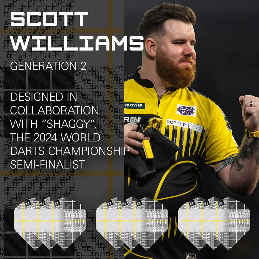 Scott Williams G2 Pro Ultra No2 Dart Flights - 3 Sets | Target - Image 5