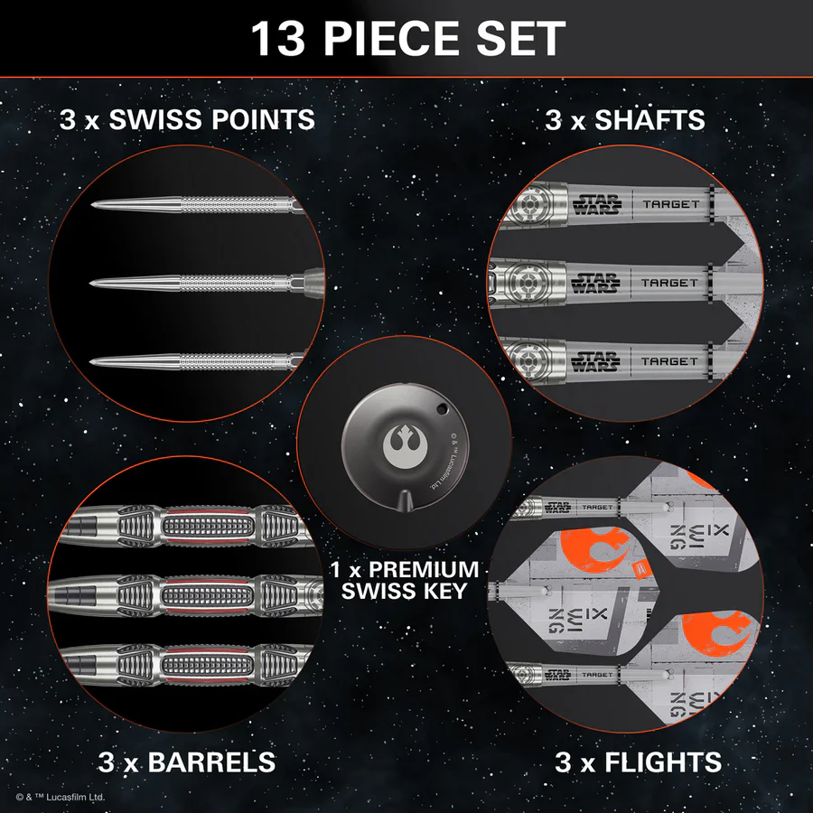Star Wars X-Wing SP Steel Tip Darts | Target - Image 4